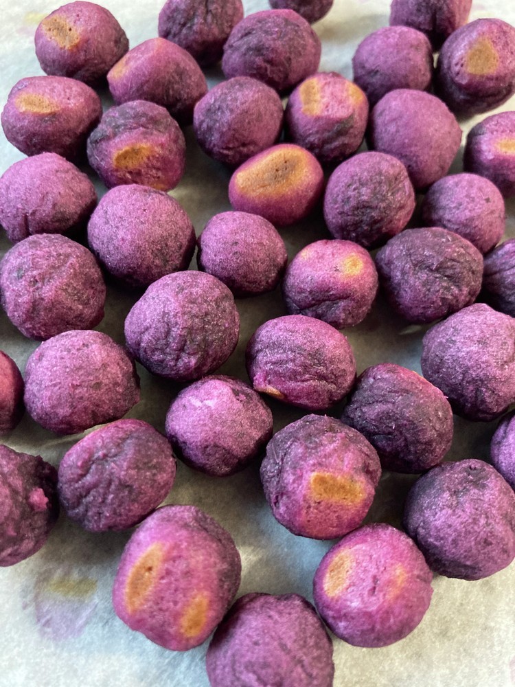 紫芋のボーロの画像