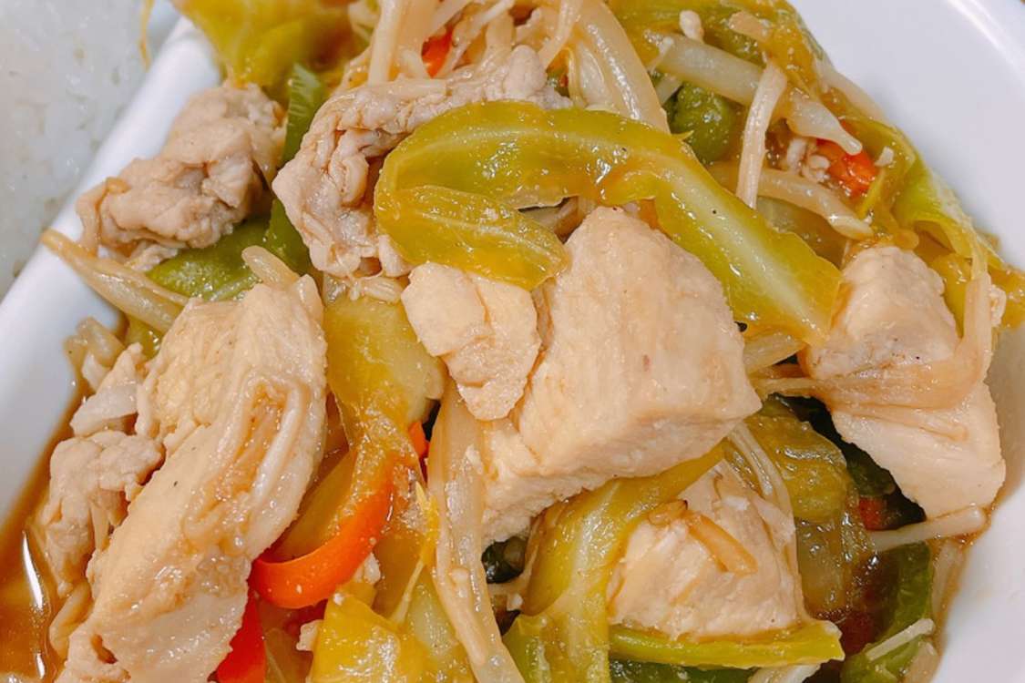 焼肉のタレを使って肉野菜炒め レシピ 作り方 By イモクリカボチャン クックパッド 簡単おいしいみんなのレシピが379万品