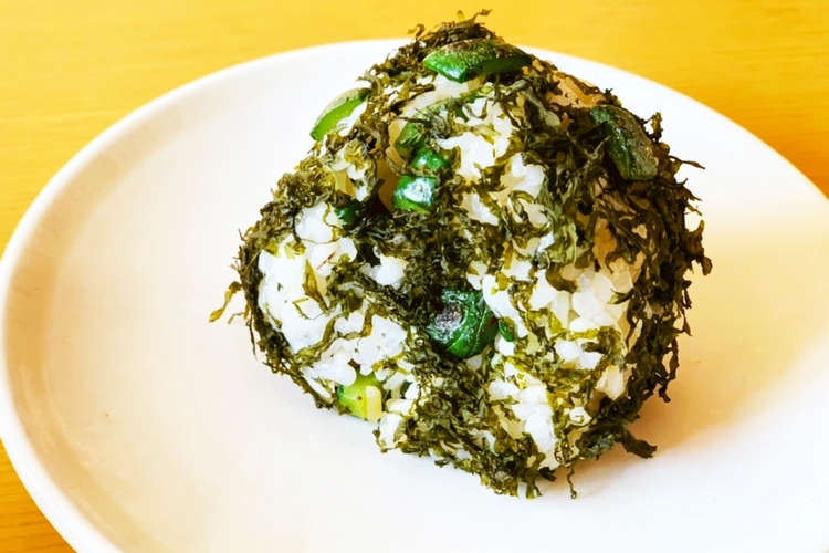 新しい はばのりと乾燥きゅうりおむすび レシピ 作り方 By シーベジタブル クックパッド 簡単おいしいみんなのレシピが367万品