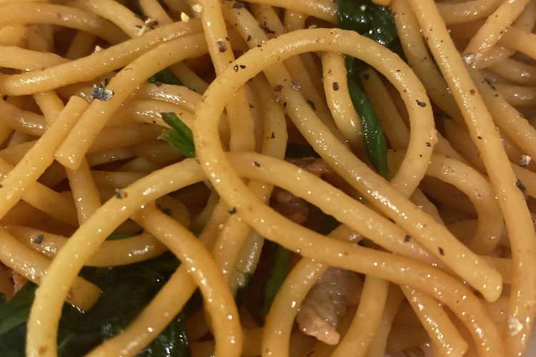 怒りの辛いバター醤油パスタ 味濃い レシピ 作り方 By Adhd大学生 クックパッド 簡単おいしいみんなのレシピが371万品