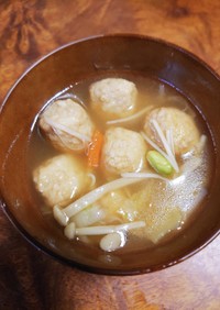 残り物野菜の中華スープ