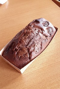 HMとチョコアイスで★パウンドケーキ
