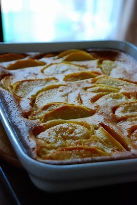混ぜてやくだけ、失敗なしのりんごケーキ