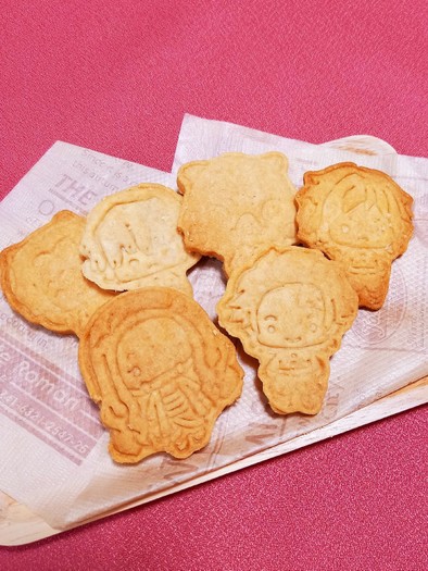 鬼滅の刃　クッキー(砂糖なし)の写真