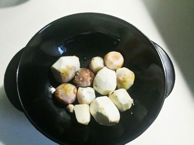 魚焼きグリルで簡単☆里芋の焼きいもの写真