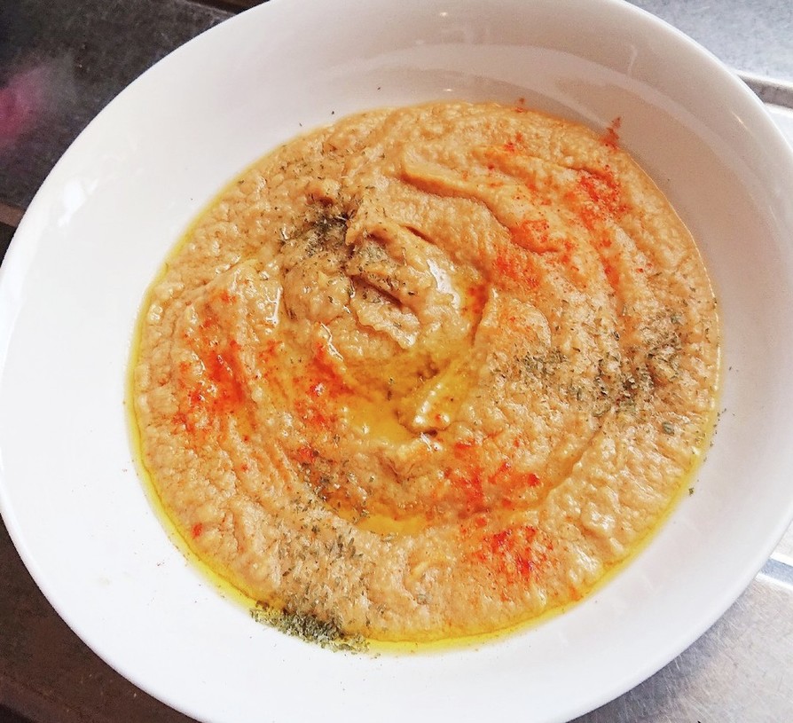 中東料理・ひよこ豆のディップ「フムス」の画像