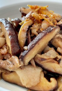 豚肉と椎茸の甘辛煮
