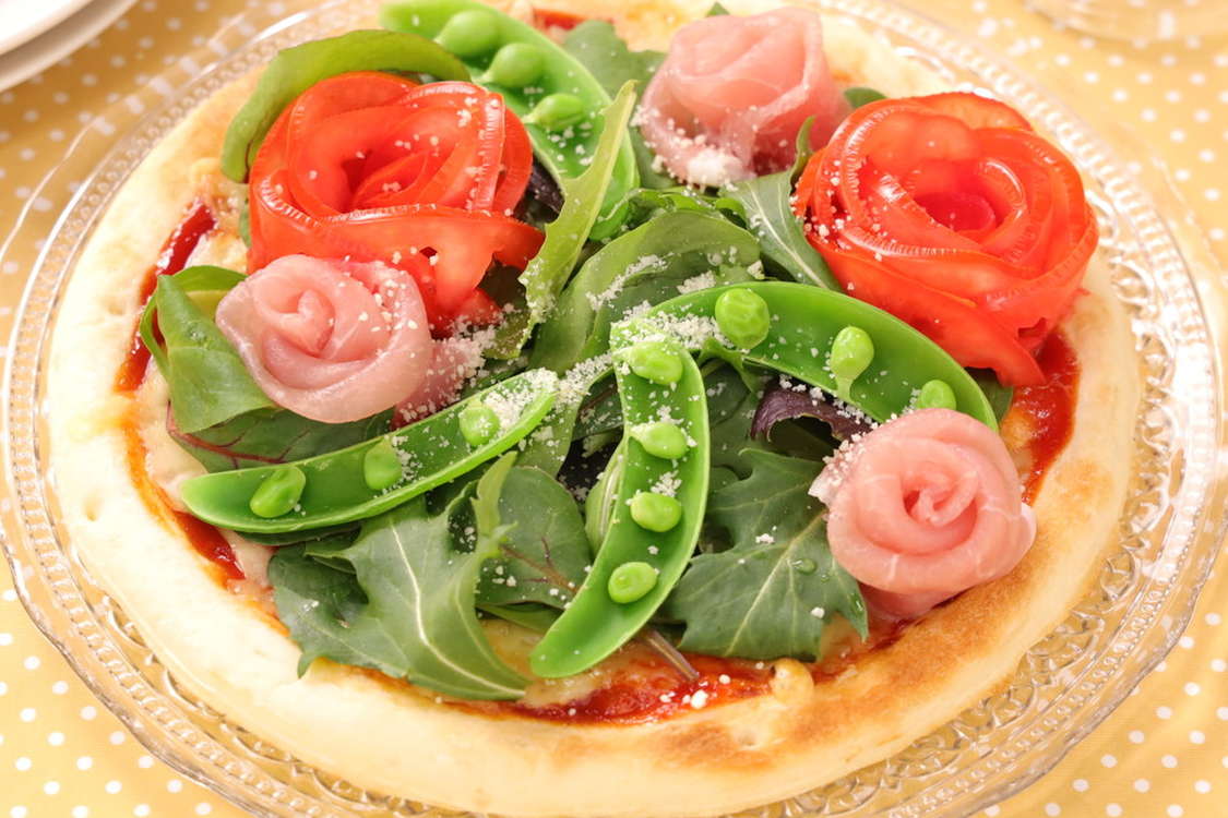 スナップエンドウのサラダピザ レシピ 作り方 By Fujiのおすすめ クックパッド 簡単おいしいみんなのレシピが378万品