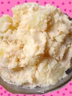 バター＆生クリームでタラコポテトサラダ♡の画像