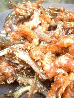 韓国おばんざい 干しえびと煮干の炒め煮