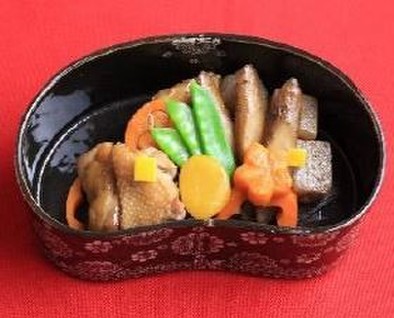 上州地鶏と栗の煮物の写真