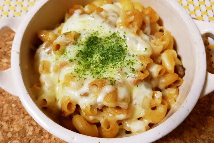 トマトジュースで ミートソースグラタン レシピ 作り方 By ポテチ犬 クックパッド 簡単おいしいみんなのレシピが367万品