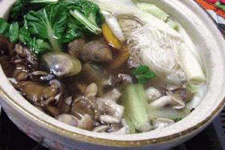風邪回復 蛤のそうめん鍋 レシピ 作り方 By Kouyou クックパッド
