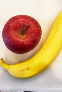 離乳食 初期 りんごandバナナ