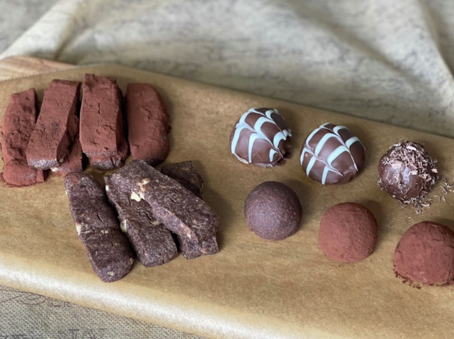 グルテンフリー 大豆粉のチョコクッキー の画像