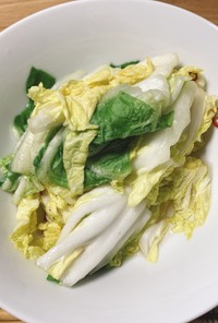 白菜漬け（白だしピリ辛風）
