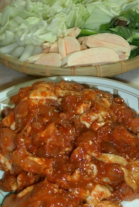 韓国料理　タッカルビ