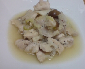 鶏胸肉のみぞれ煮