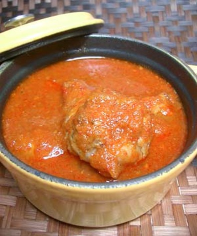 アレンジ韓国料理　タッカルビカレーの写真