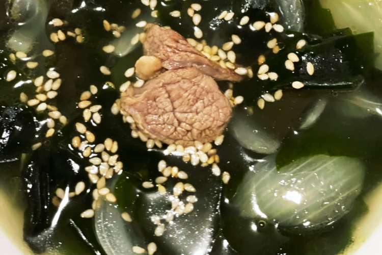 韓国風わかめスープ レシピ 作り方 By たかみつクック クックパッド 簡単おいしいみんなのレシピが373万品