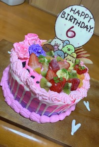 誕生日ケーキ2022  