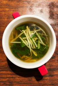 簡単な生姜スープ