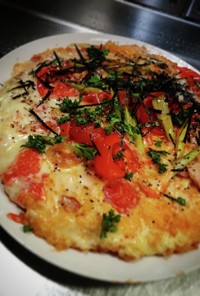 pizza風チーズ焼き❨(@≧↺≦@)❩