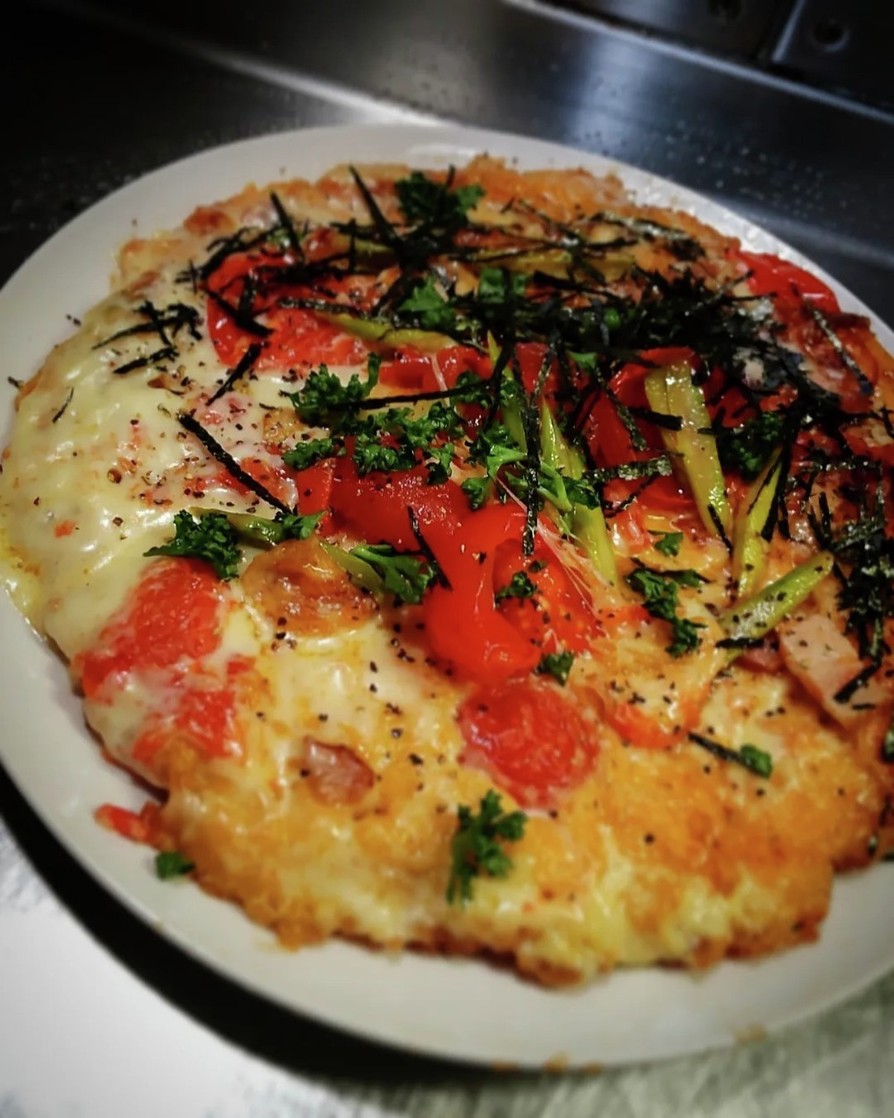 pizza風チーズ焼き❨(@≧↺≦@)❩の画像