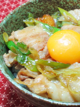 元気100倍♡スタミナ丼