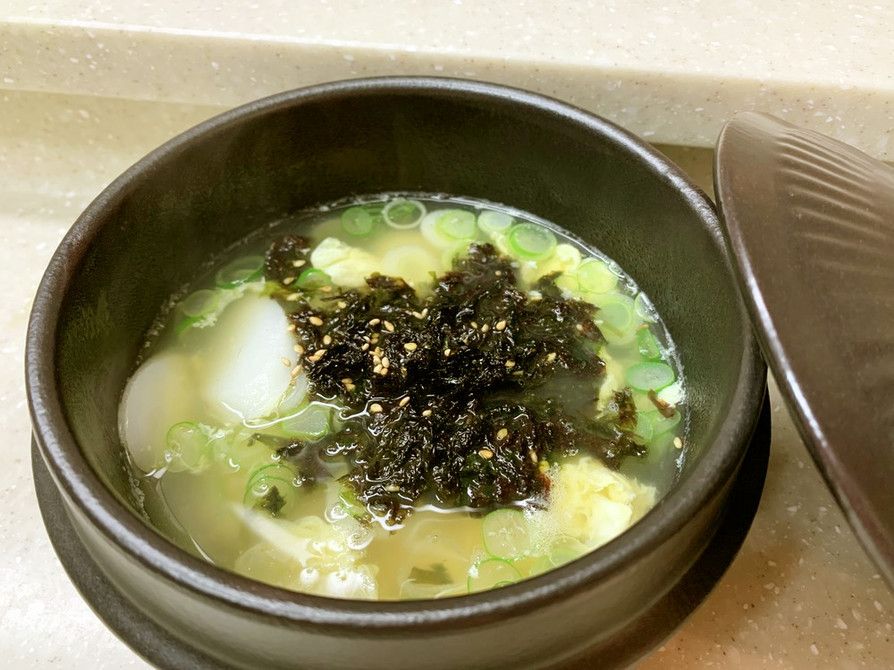 韓国⭐︎15分トク・スープ　떡국の画像