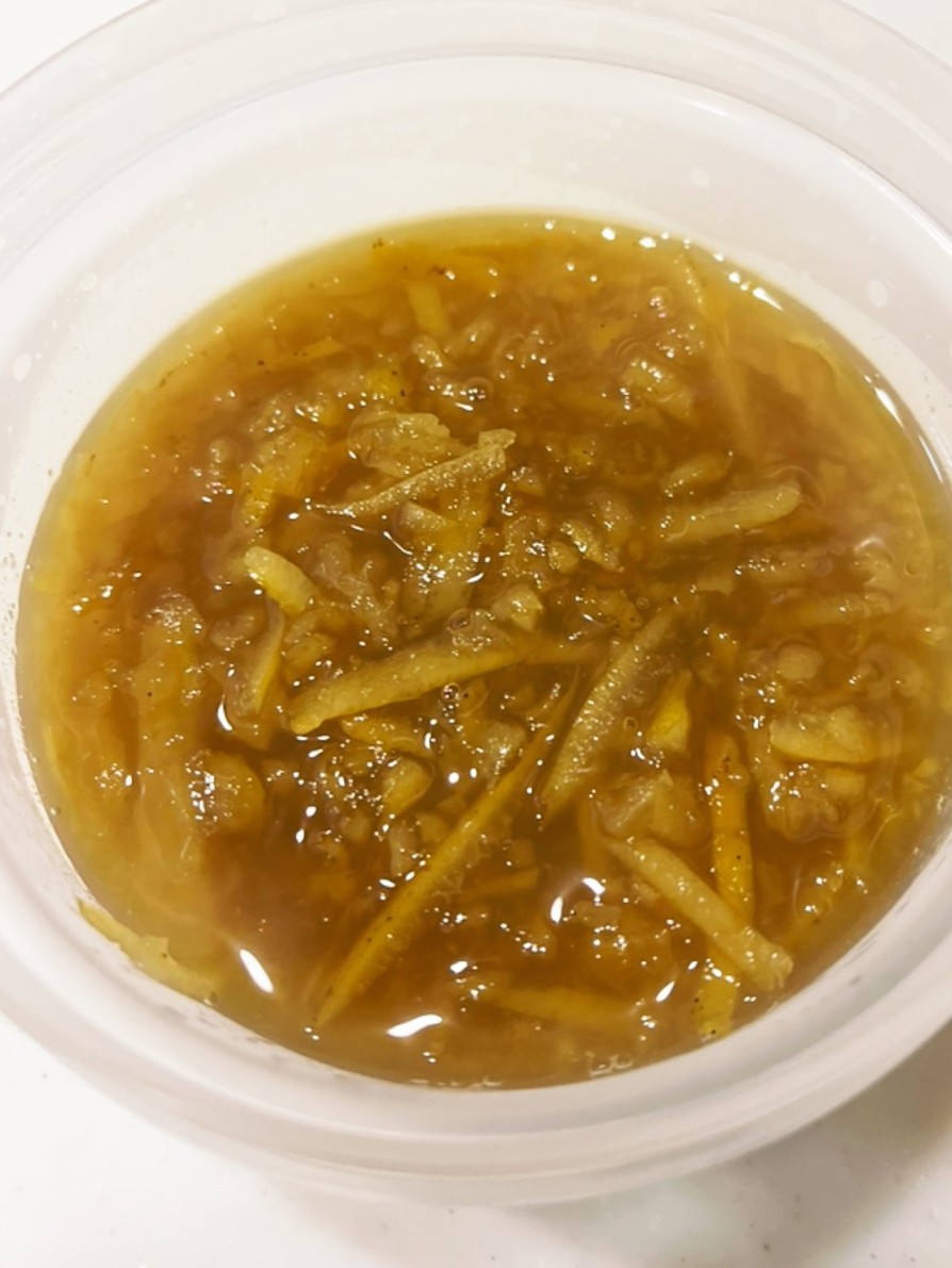 柑橘類の皮の砂糖漬けのレシピ