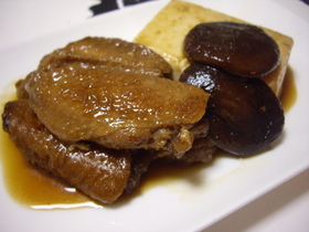 手羽先のこってり煮