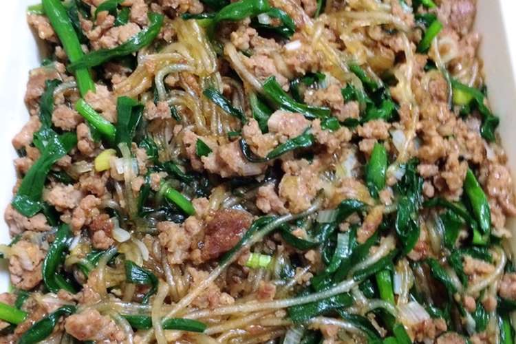 簡単おかず ひき肉とニラもやし炒め レシピ 作り方 By カドズキッチン クックパッド 簡単おいしいみんなのレシピが369万品
