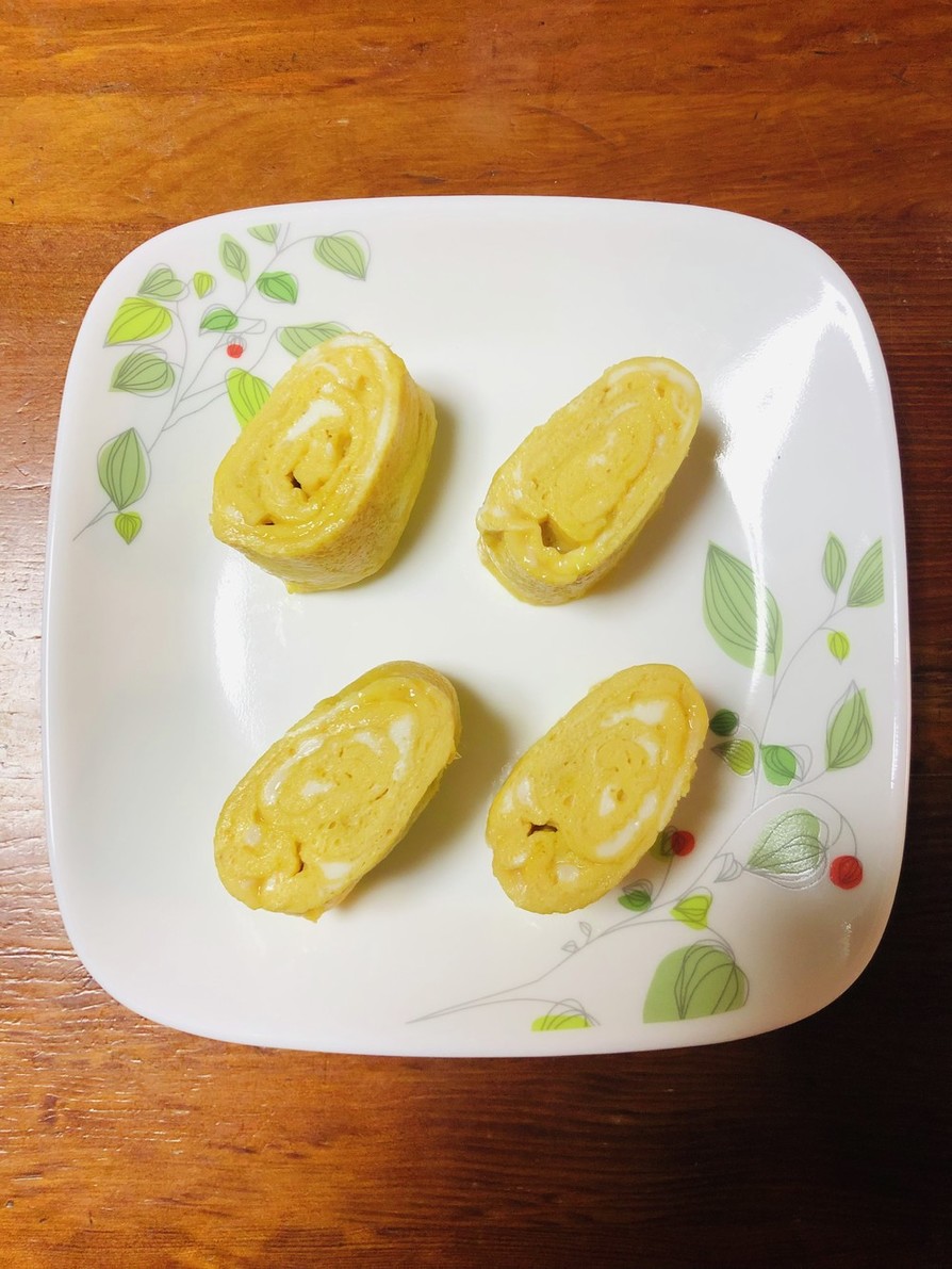 オリオ醤油クレソル卵焼きの画像