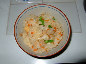 こぎつねごはん(給食風)