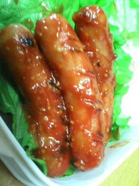 お弁当に☆たっぷりケチャップウインナー