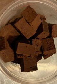糖質ほぼゼロ⁈レンジで簡単生チョコ