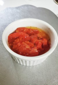 出汁トマトの茶碗蒸し