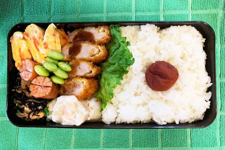 中学生男子 部活前のお弁当3 11 レシピ 作り方 By シノミー クックパッド 簡単おいしいみんなのレシピが373万品