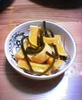大根の昆布醤油漬け