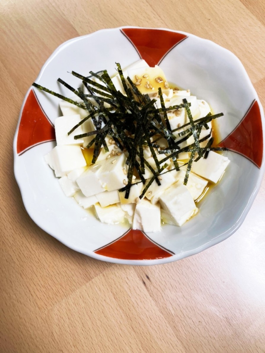 豆腐のイタリアンサラダの画像