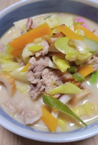 ちゃんぽん　スープ　３人分　(覚書)