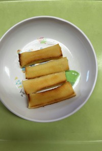 【保育園給食】凍り豆腐のラスク