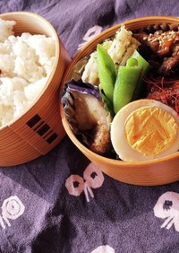 お弁当★焼肉用牛肉&豚肉の2種類韓国ダレ