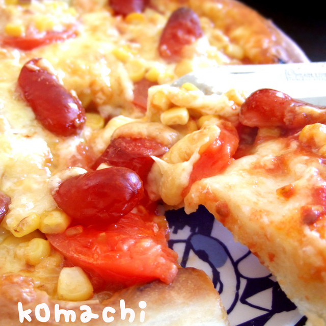 簡単ピザ生地 25ｃｍ レシピ 作り方 By クック小町 クックパッド 簡単おいしいみんなのレシピが360万品