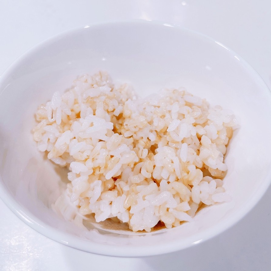 圧力鍋で炊く白米＋玄米＋もち麦ごはんの画像