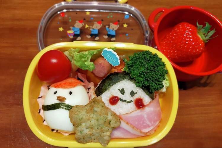 キャラ弁 学芸会 つるの恩返し 3月 レシピ 作り方 By ナツメさん クックパッド 簡単おいしいみんなのレシピが375万品