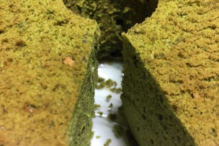 抹茶ホワイトチョコシフォンケーキ レシピ 作り方 By ゆのゆのらぶ クックパッド 簡単おいしいみんなのレシピが366万品