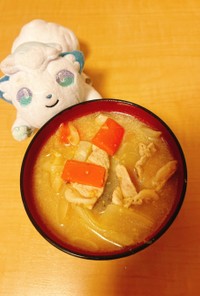 新食感！菊芋入りの甘酒豚汁