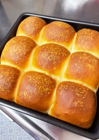 冷蔵庫で低温発酵ちぎりパン